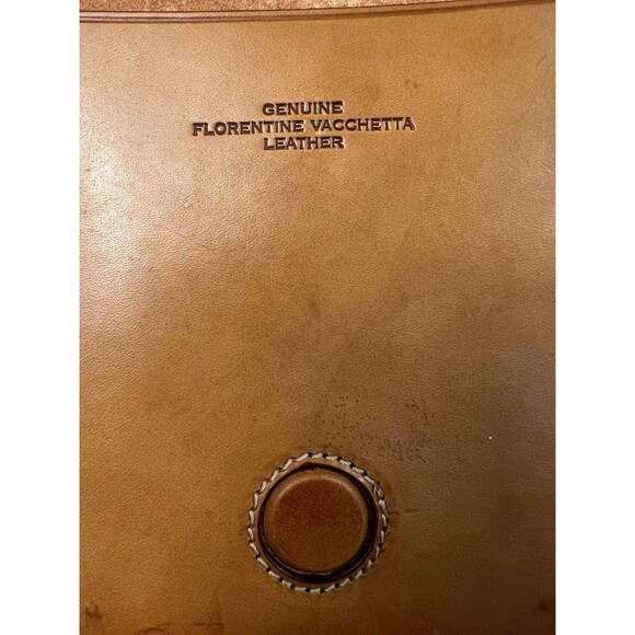 Boldrini Selleria Handmade Florentine Leather Clutch / Document Holder Italy - Picture 14 of 16